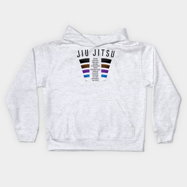 Jiu Jitsu Kids Hoodie by ThreadsMonkey